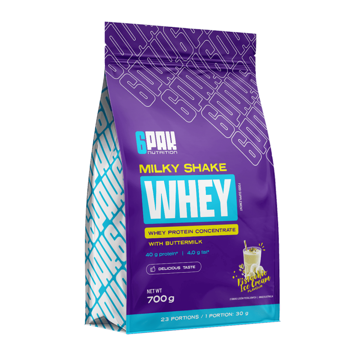 6PAK WHEY Milky Shake 700g